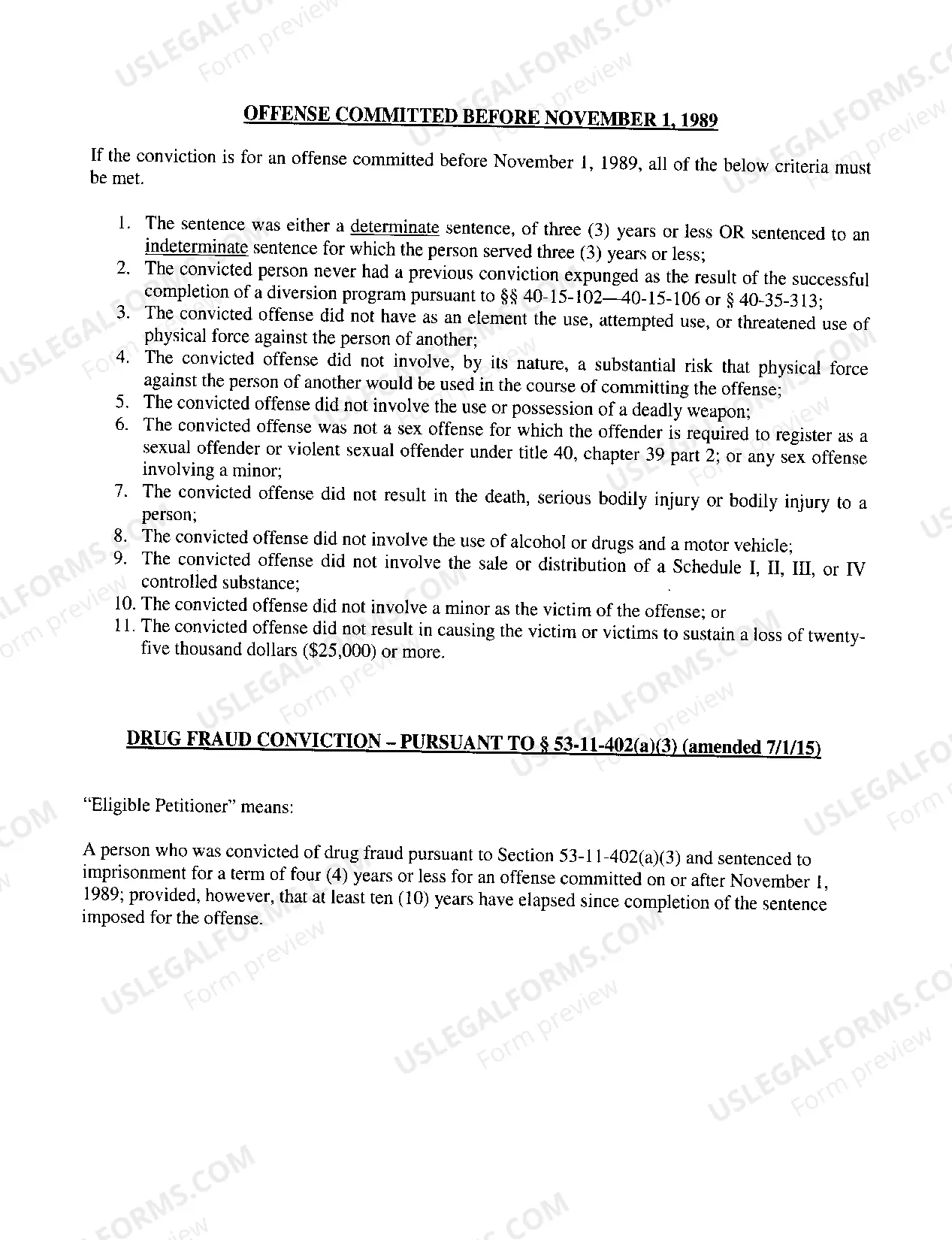 Preview 40-32-101(g) Expungement Packet General Sessions