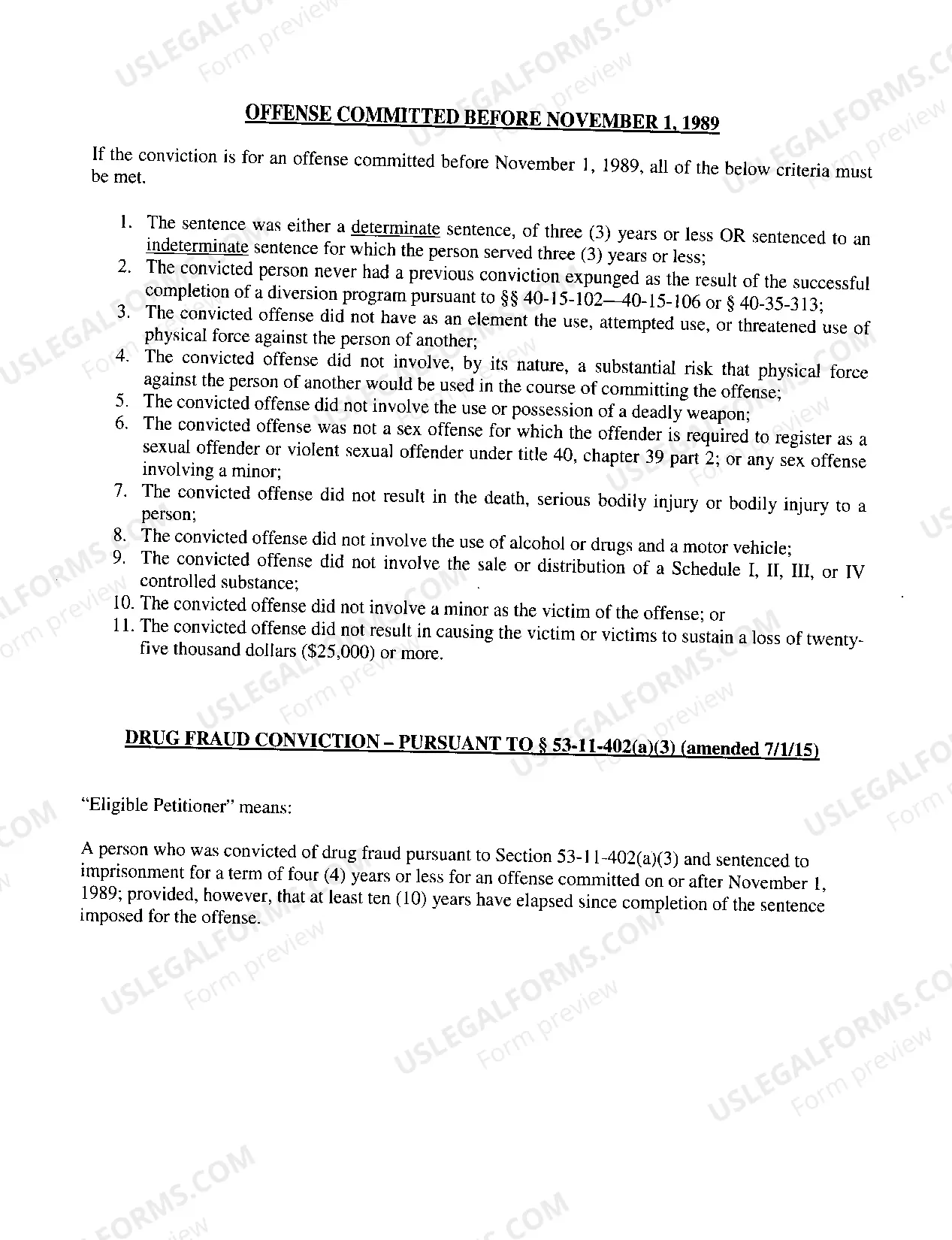 Preview 40-32-101(k) Expungement Packet Joint