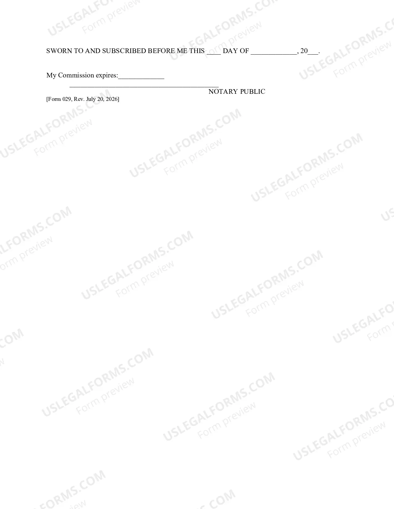 Preview DOMESTIC RELATIONS - Expense Statement