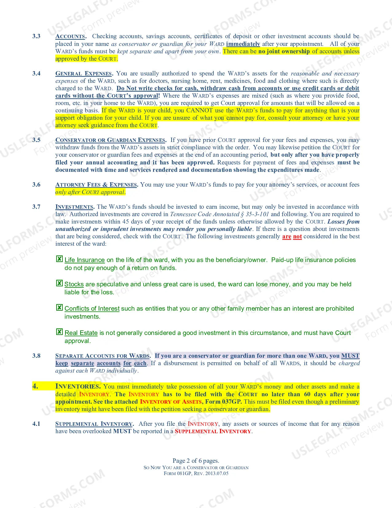 Preview Instructions And Outline For Annual Accounting