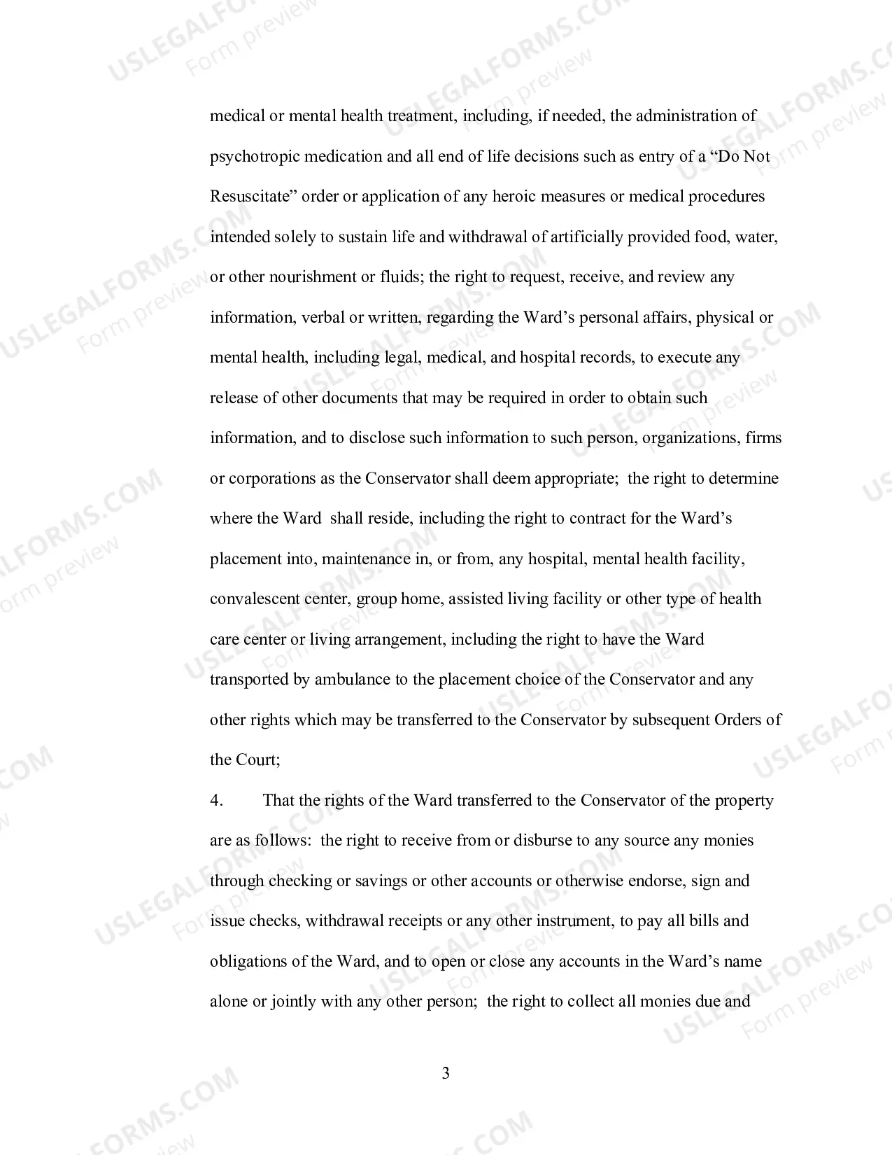Preview GUARDIAN-Sample Order Appointing Conservator Order