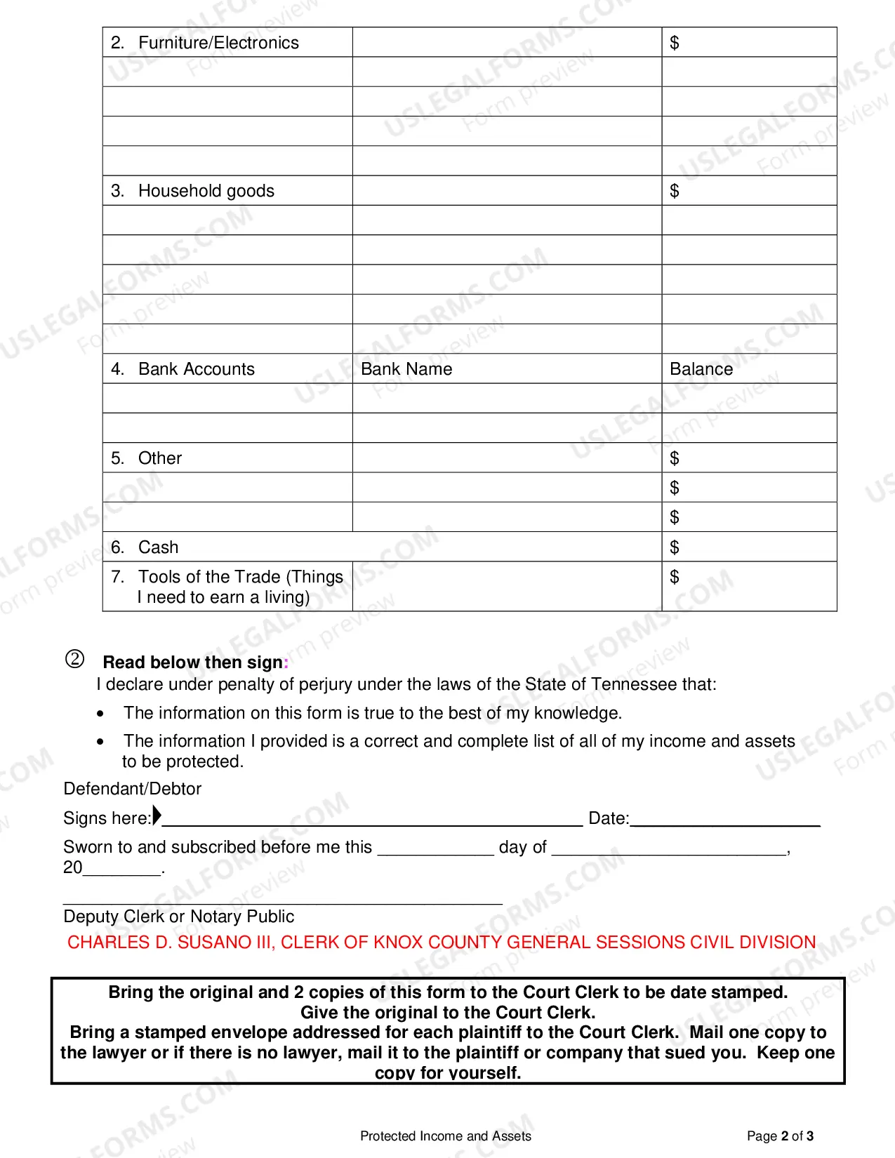 Preview Exempt Property