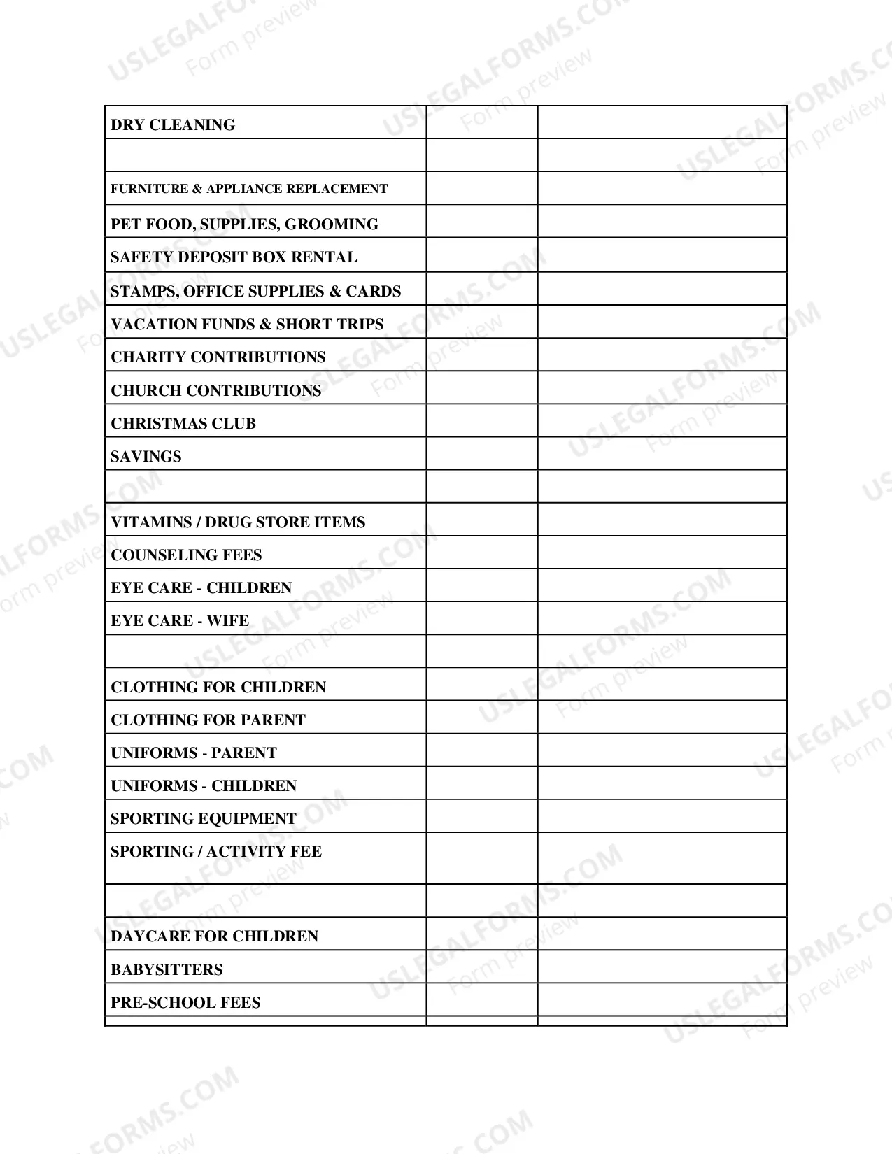 Preview Financial Affidavit-clean