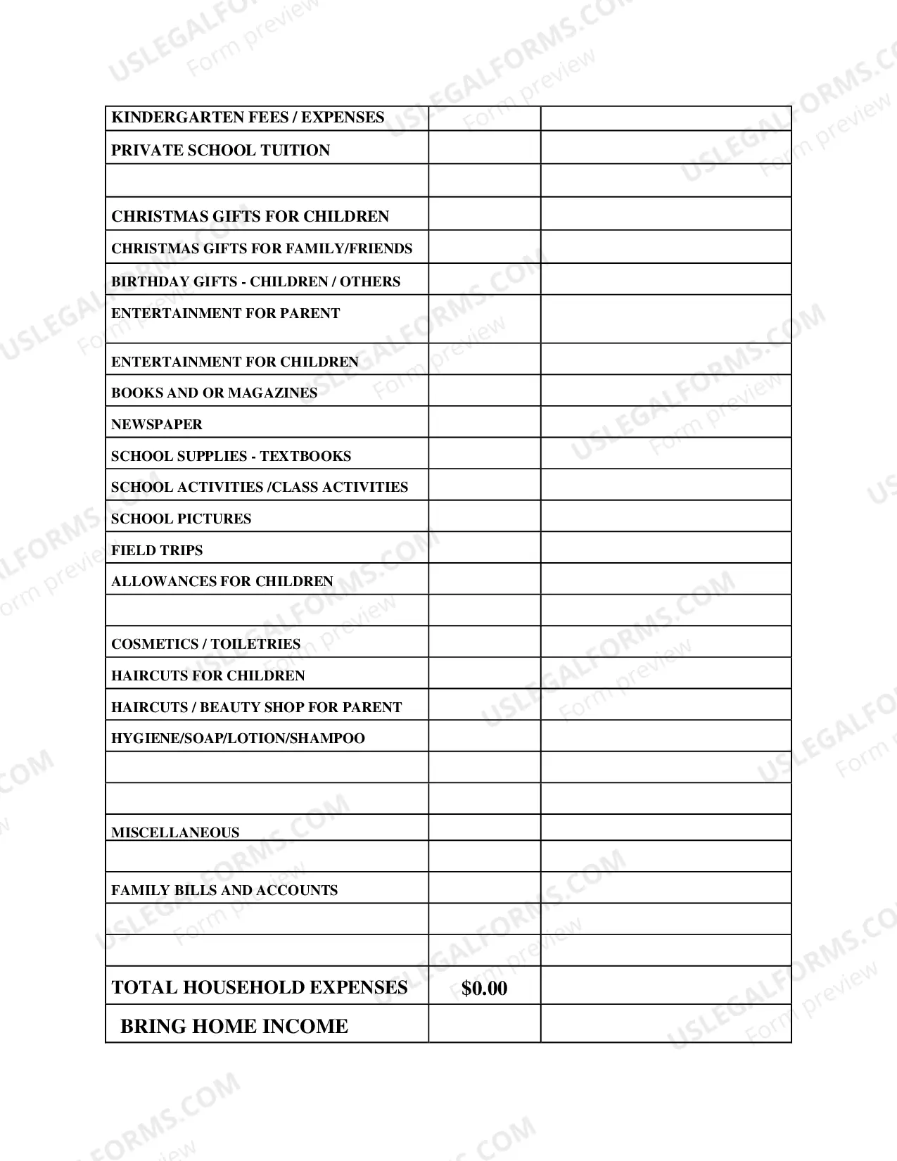 Preview Financial Affidavit-clean