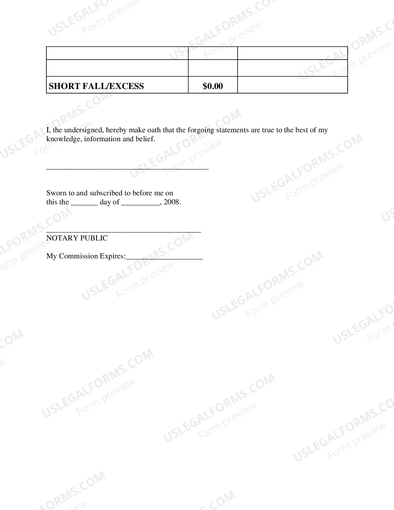 Preview Financial Affidavit-clean