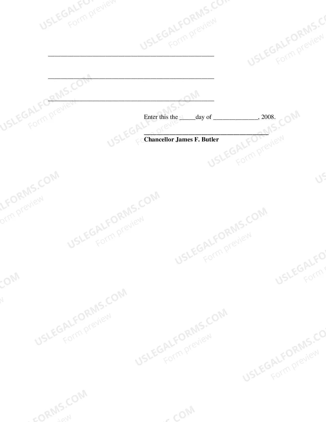 Preview Wage Assignment Order