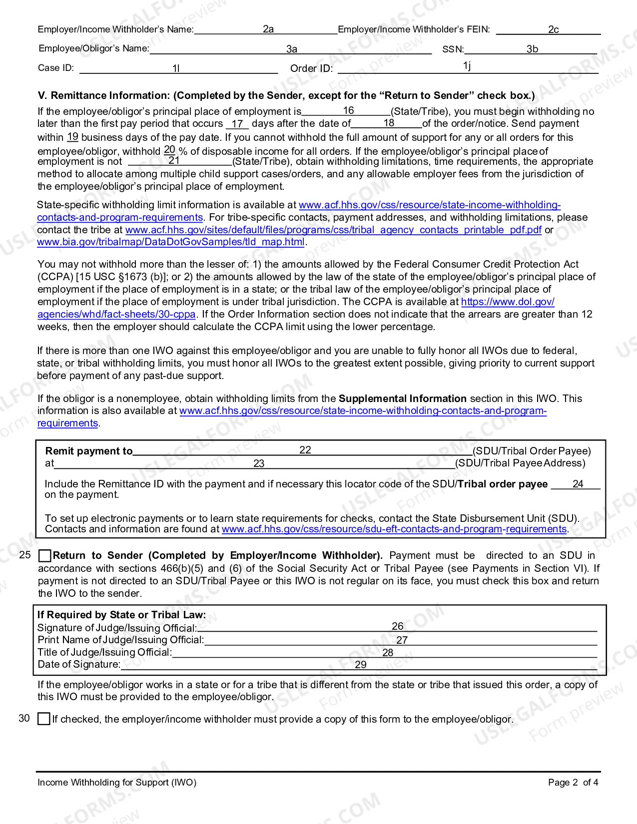 Preview Income Withholding for Support (IWO) Sample Form.pdf(114.54 KB)