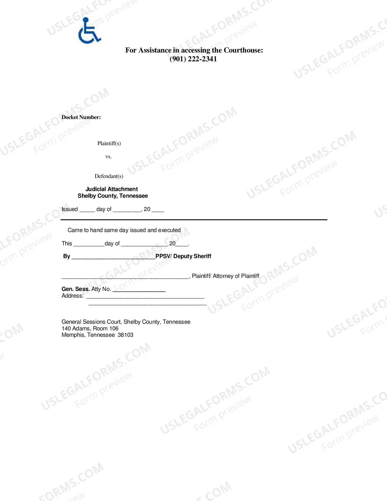 Preview Judicial Attachment