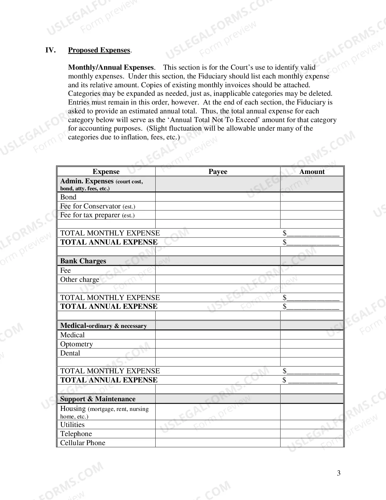 Preview Property Management Plan