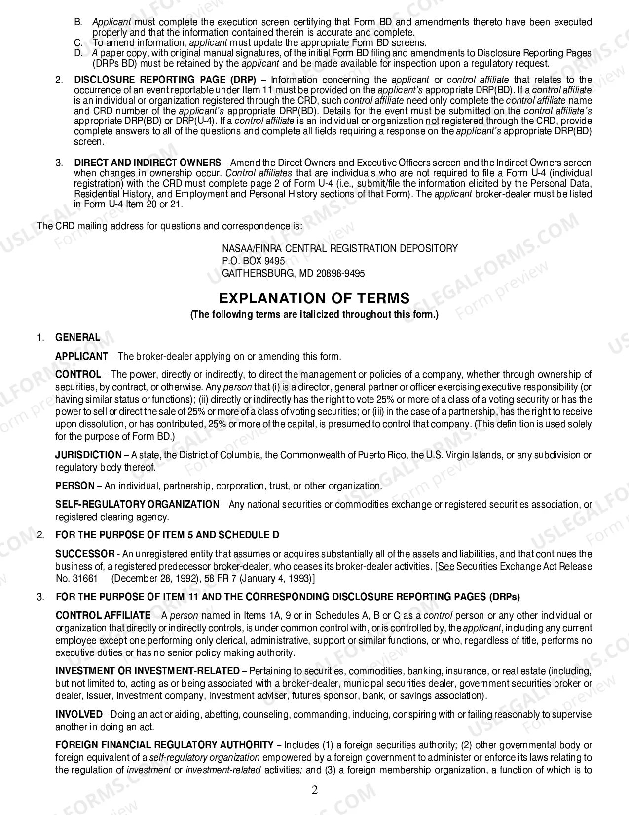 Preview Broker-Dealer And Agent Registration And Instructions