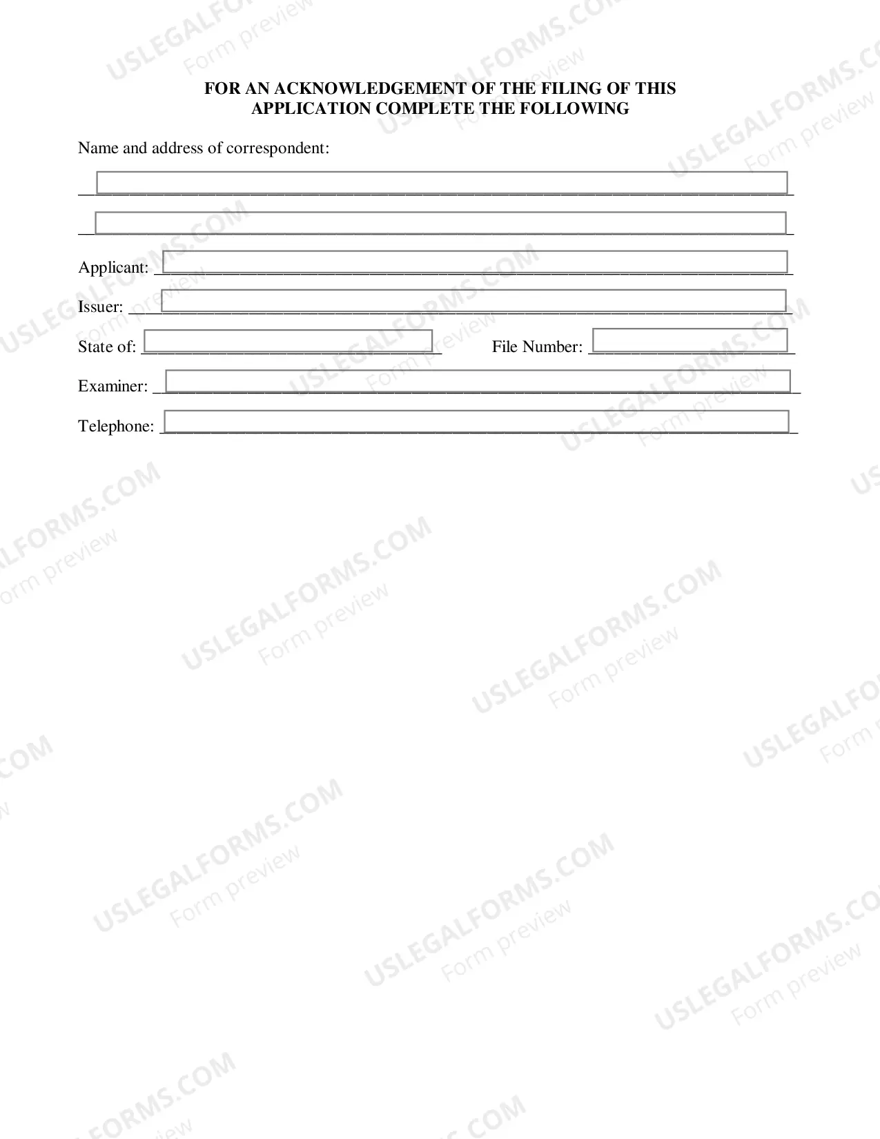 Preview Form U-1[pdf]