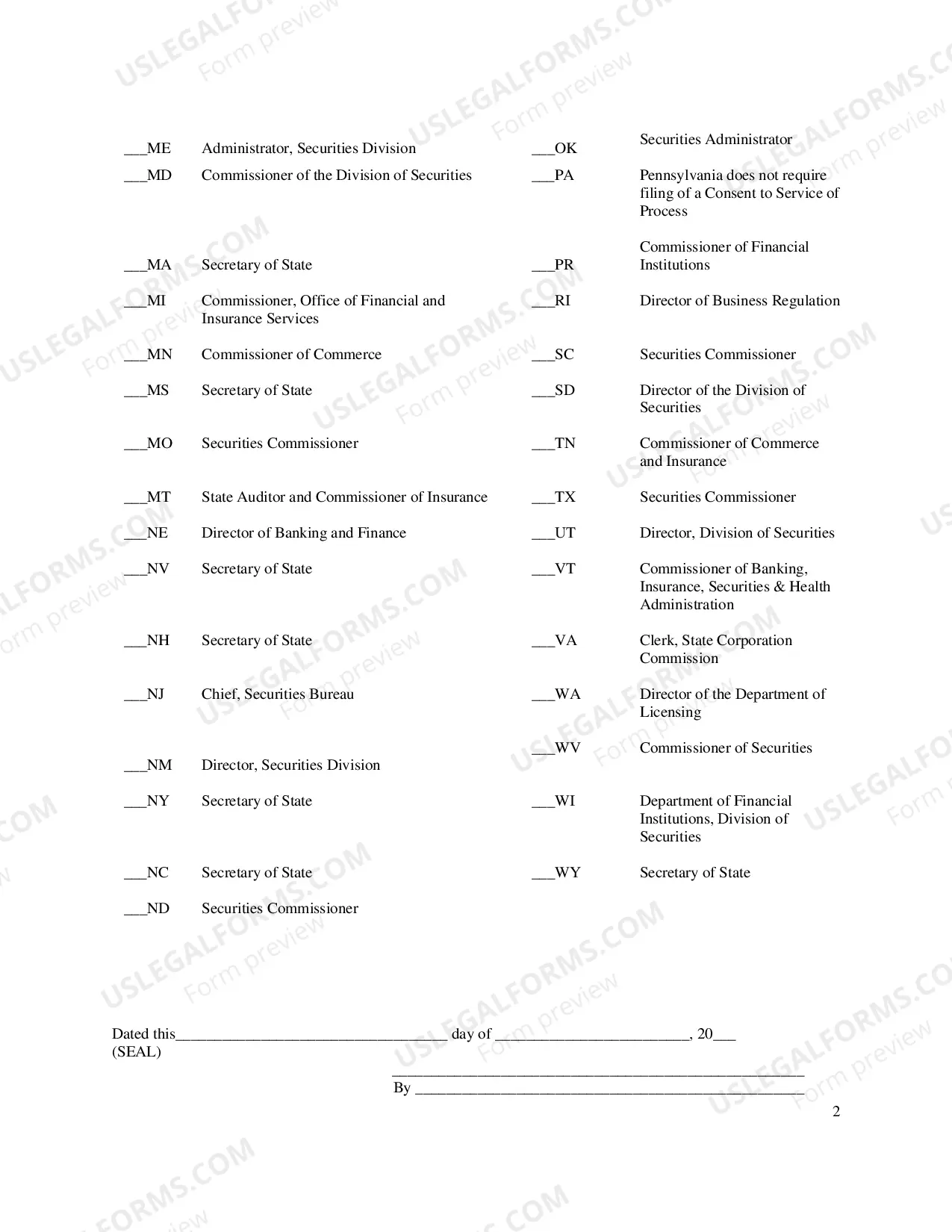Preview Forms U-2 and U-2A[pdf]