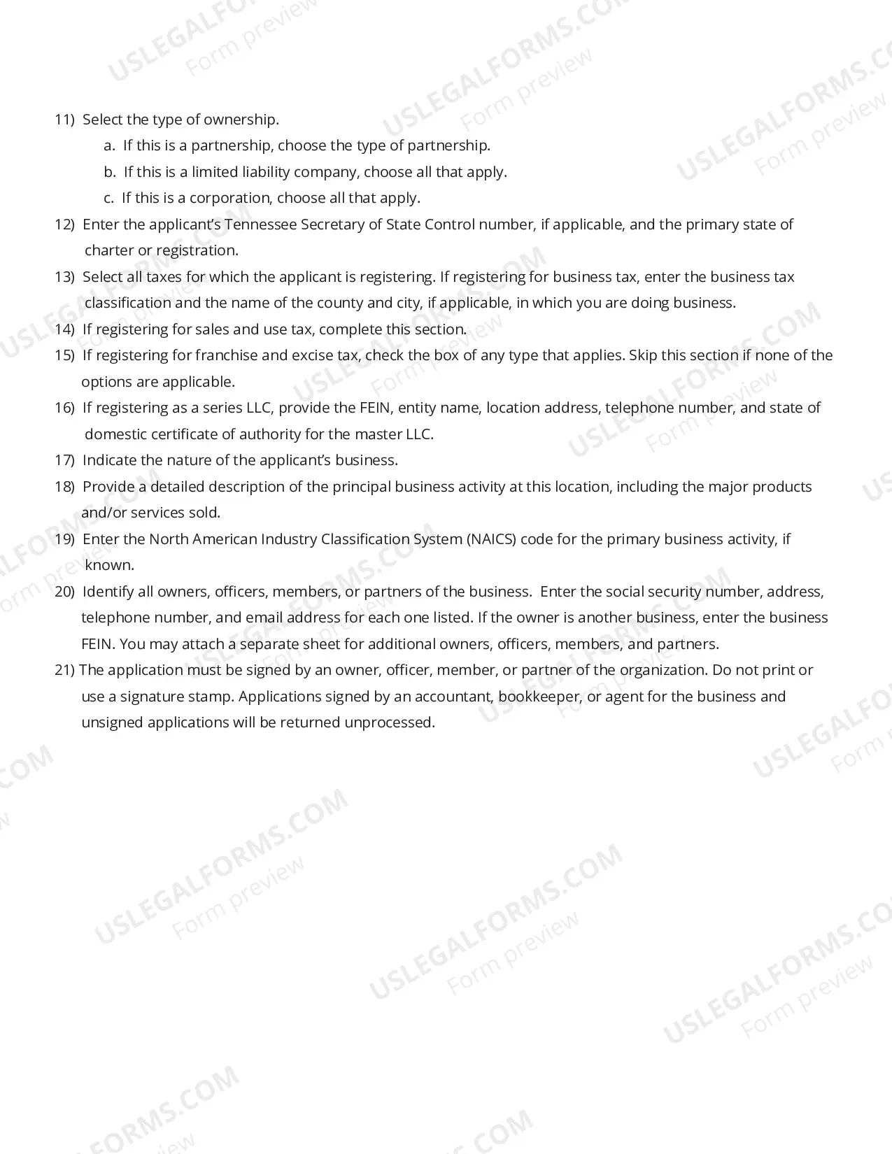 Preview Application for Registration and Instructions- required for all new alcoholic beverage importers