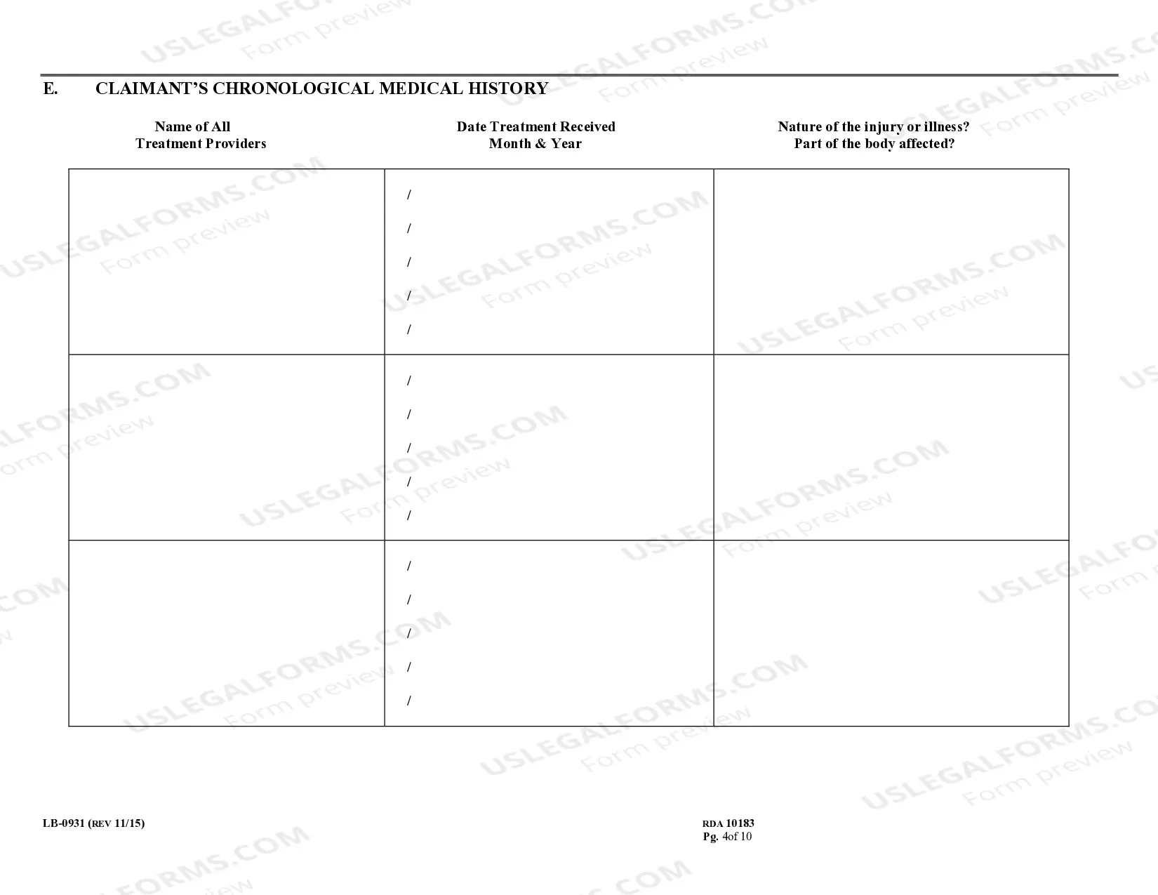 Preview MIR Impairment Rating Report - 5th Edition