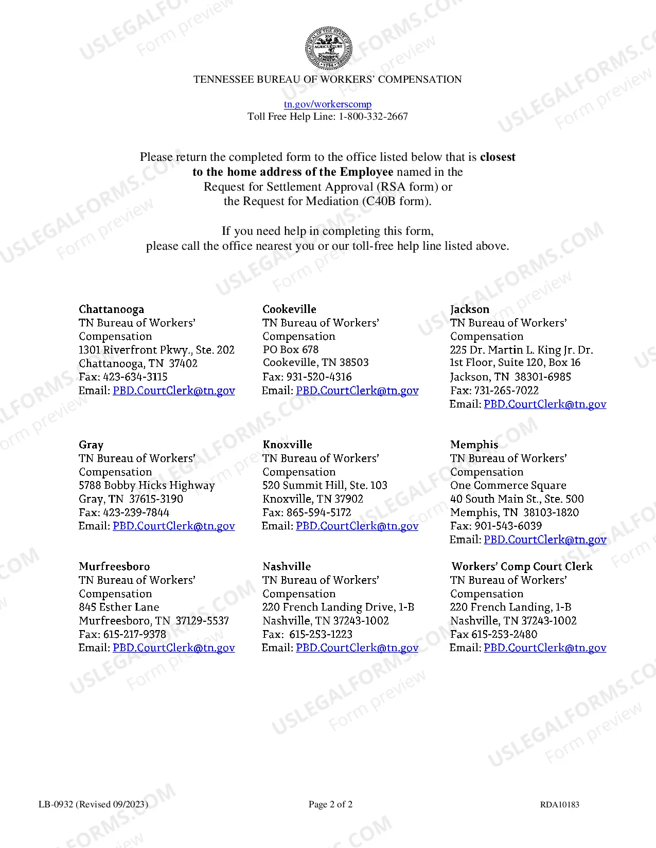 Preview Request for Settlement Approval