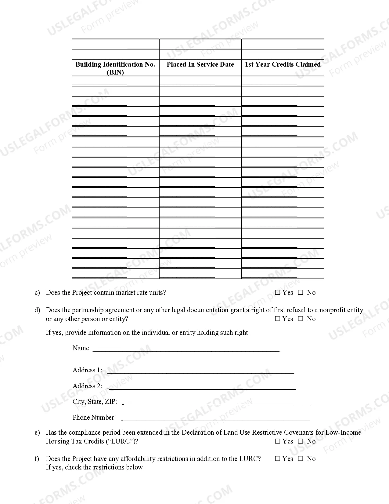 Preview Notice of Intent