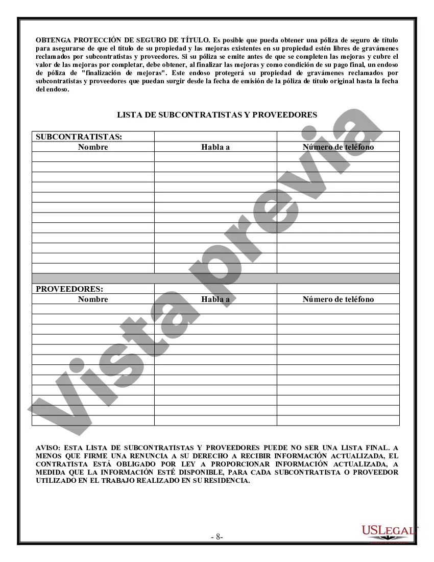 Preview Contrato de pintura para contratista