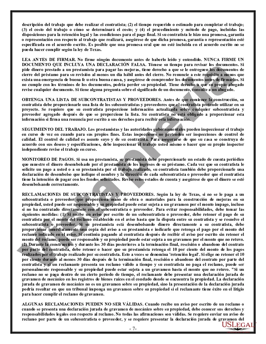 Preview Contrato de albañil de hormigón para contratista