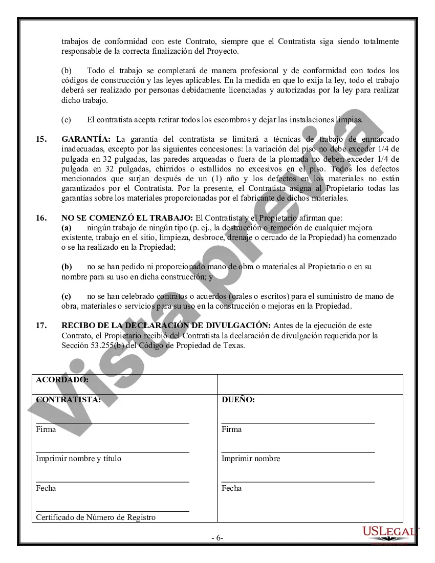 Preview Contrato marco para contratista