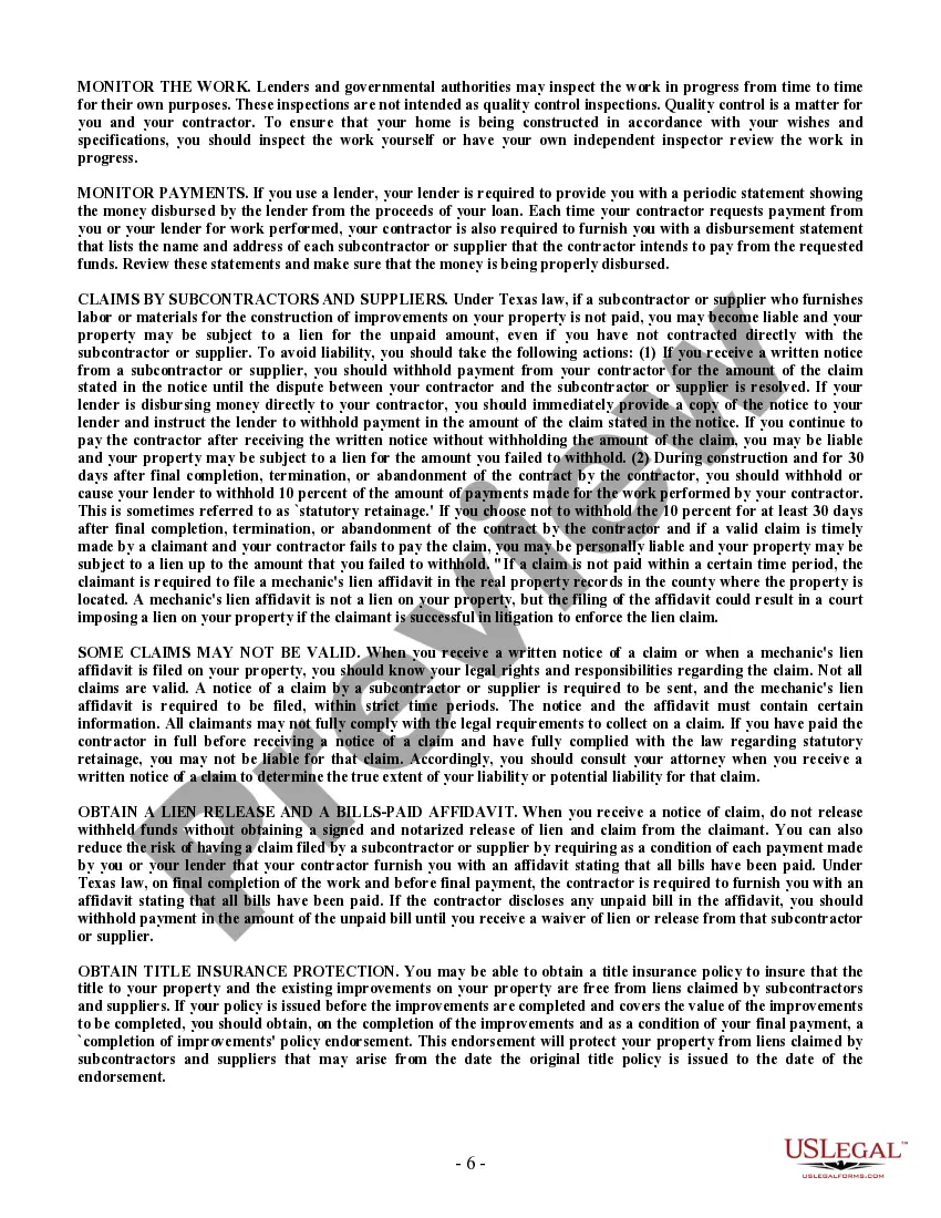 Preview Paving Contract for Contractor