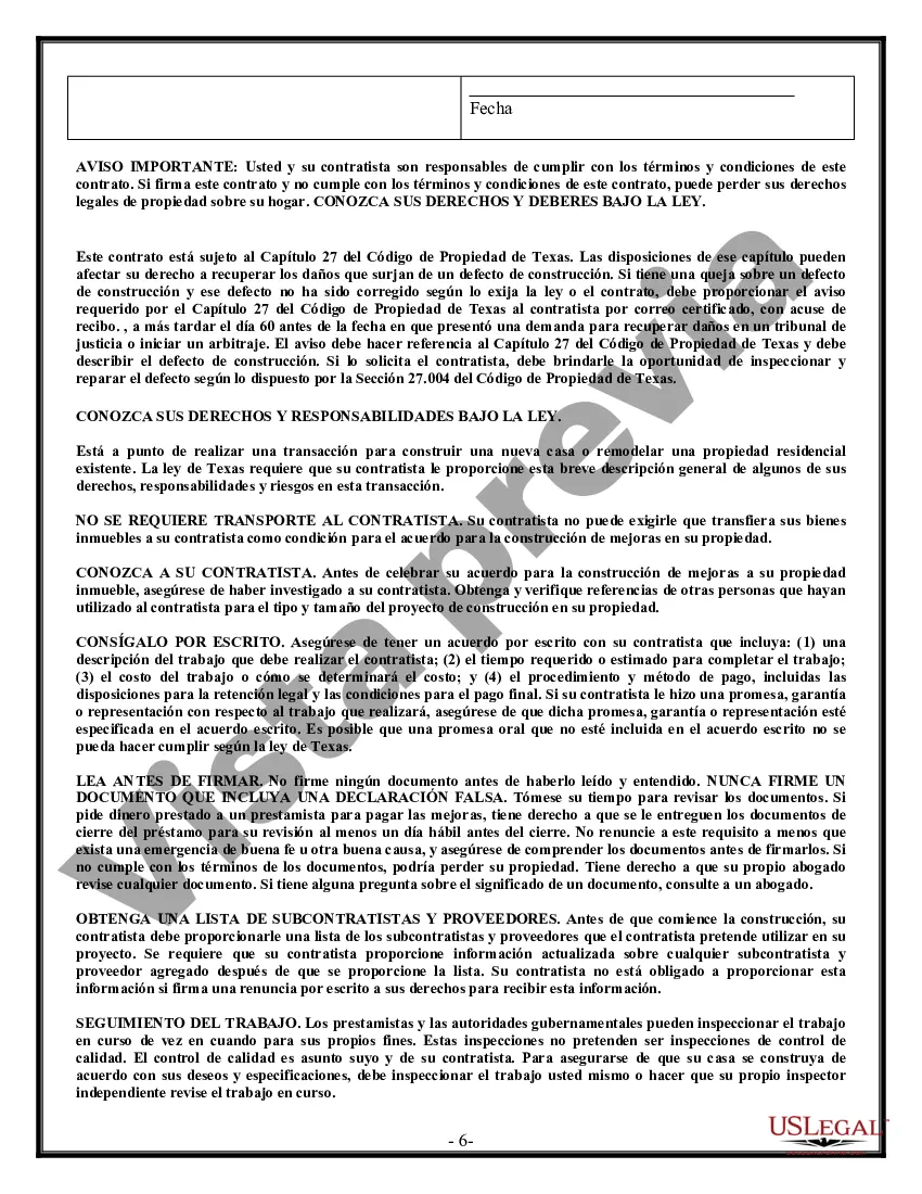 Preview Contrato de revestimiento para contratista