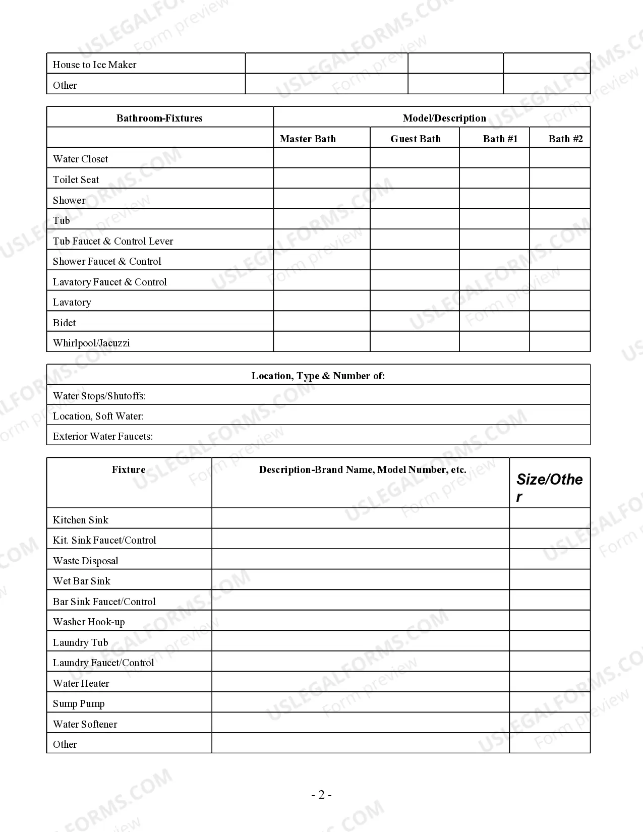 Preview Plumbing Contract for Contractor
