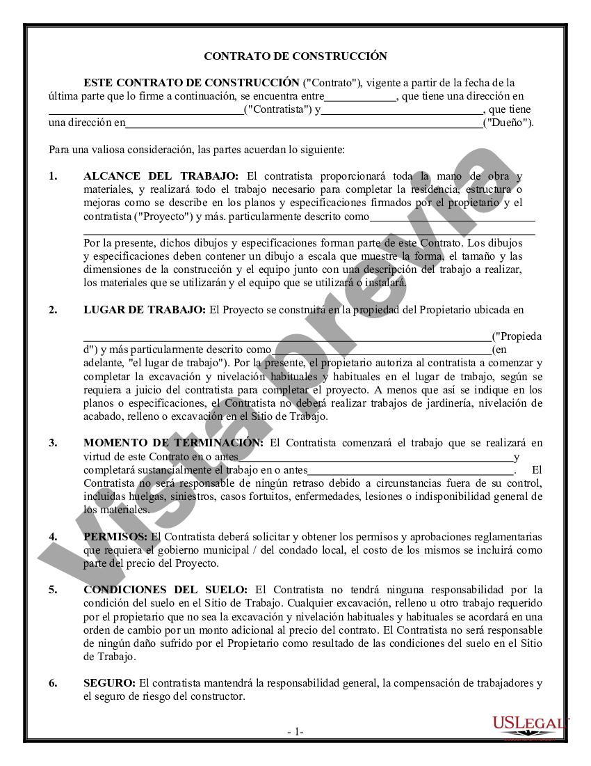 Pasadena Texas Costo del contrato de construcción más o tarifa fija