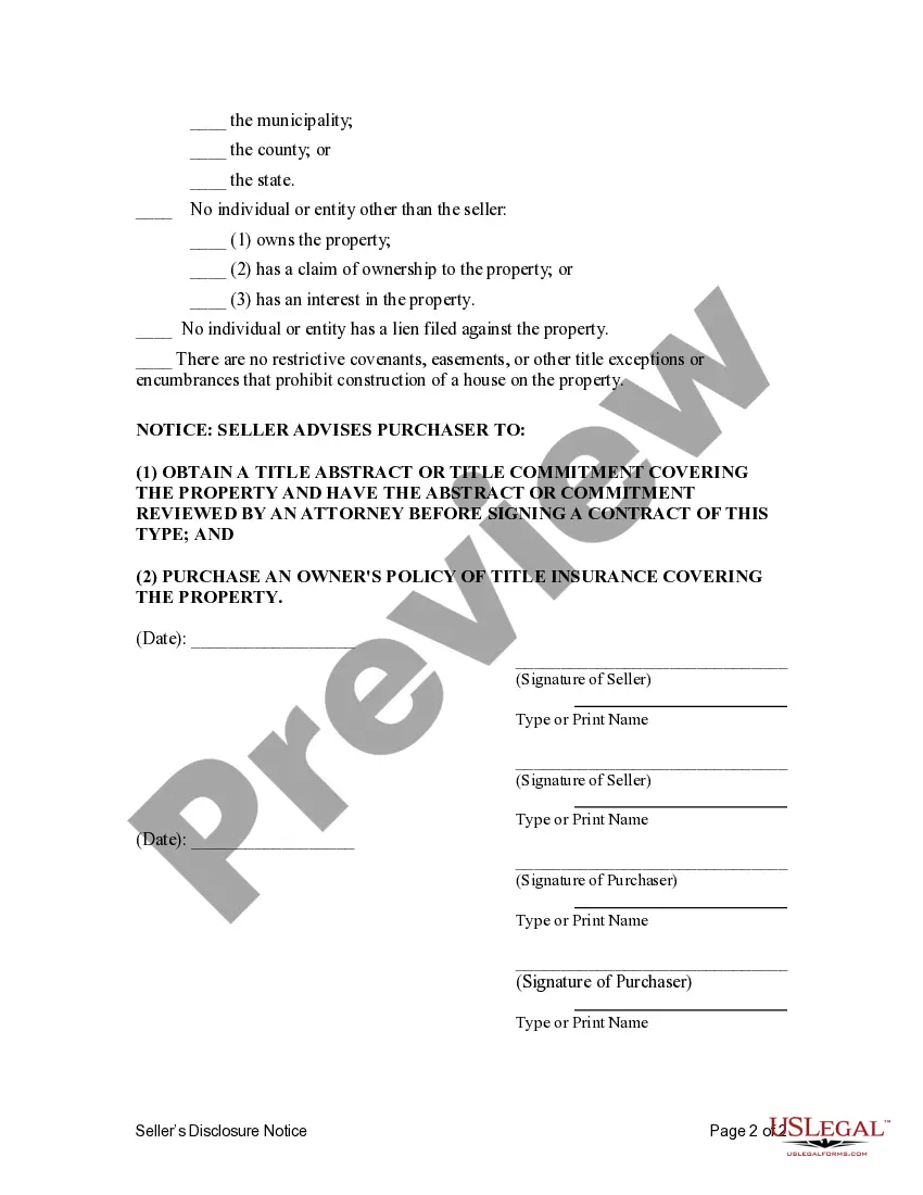 Get Contract for Deed Disclosure of Property Condition - Residential - Land Contract, Executory Contract Preview Contract for Deed Disclosure of Property Condition - Residential - Land Contract, Executory Contract