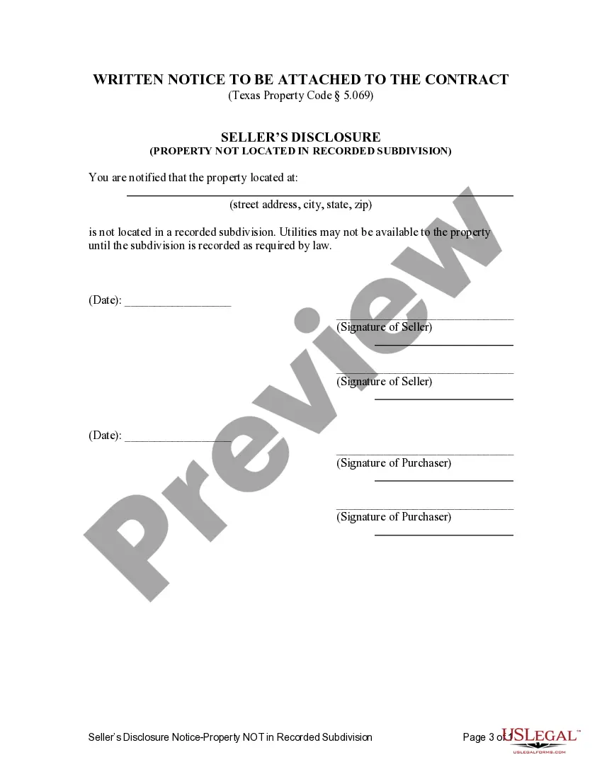 Get Contract for Deed Disclosure of Property Condition - Residential - Land Contract, Executory Contract Preview Contract for Deed Disclosure of Property Condition - Residential - Land Contract, Executory Contract