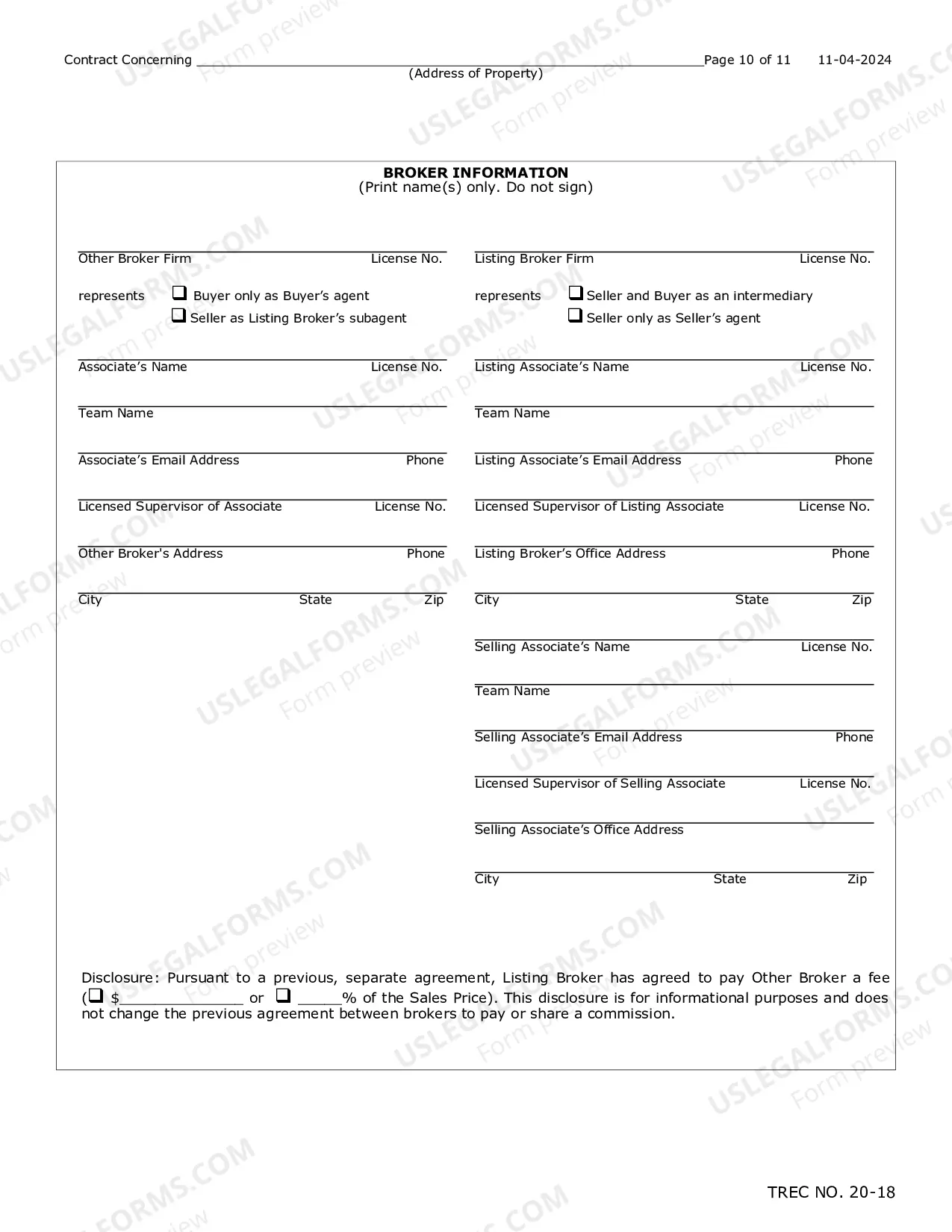 Preview Contract for Sale and Purchase of Real Estate with No Broker for Residential Home Sale Agreement