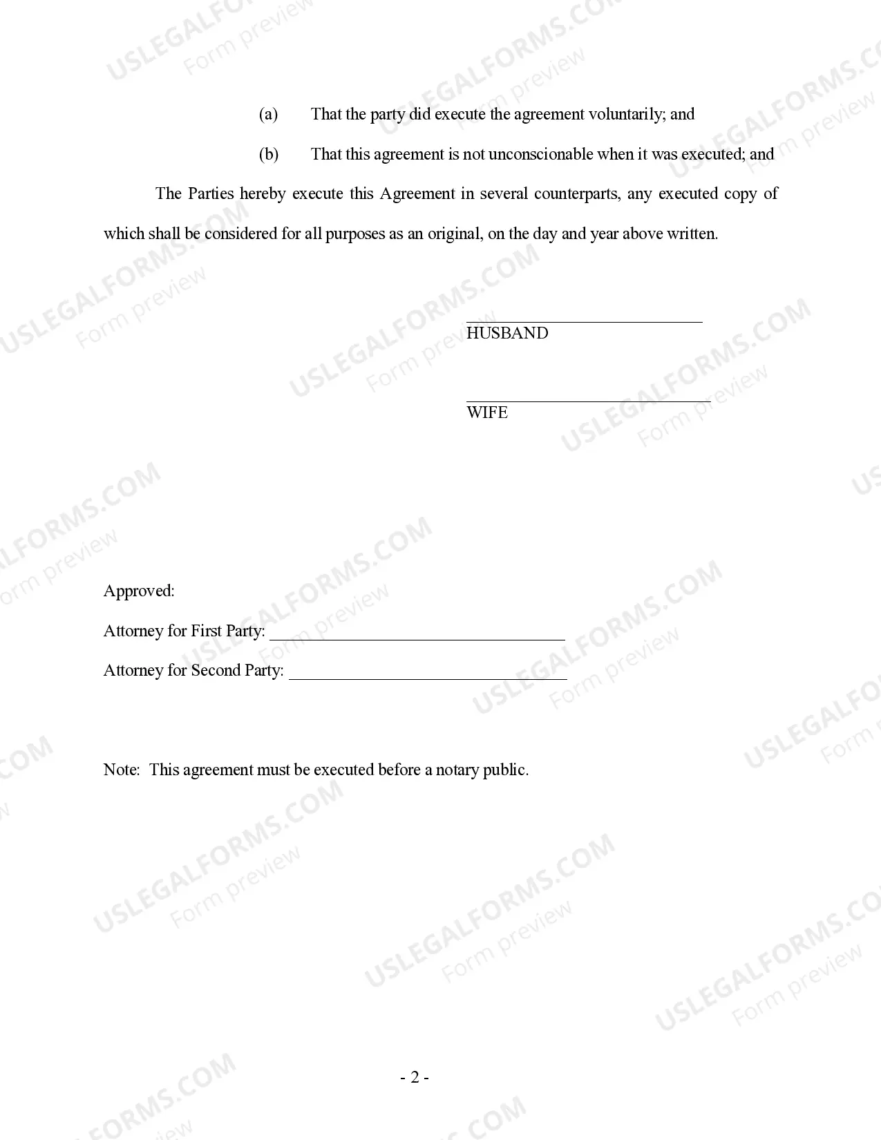 Preview Revocation of Premarital or Prenuptial Agreement