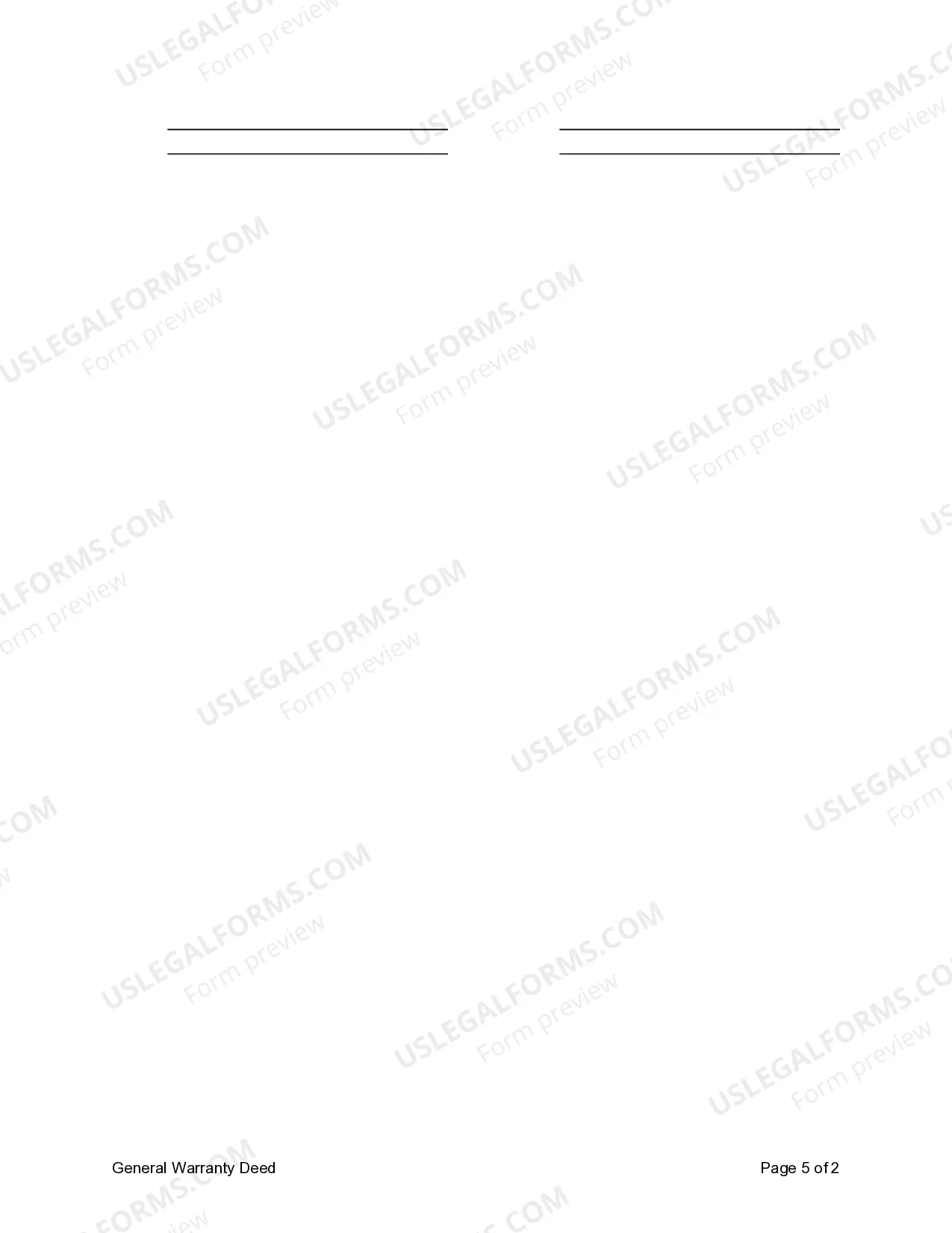 Preview General Warranty Deed from a Limited Liability Company to a Municipal Corporation