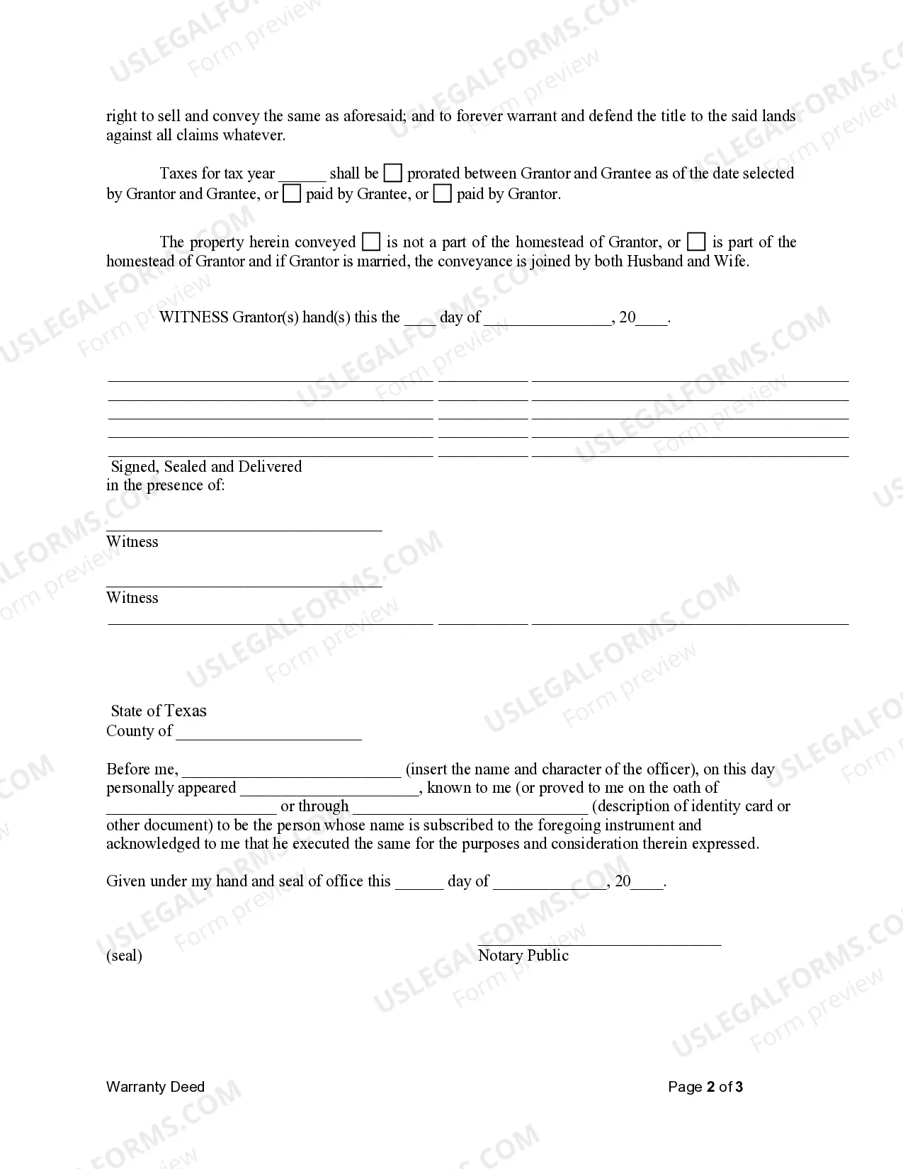 Preview Warranty Deed from Individual to a Trust