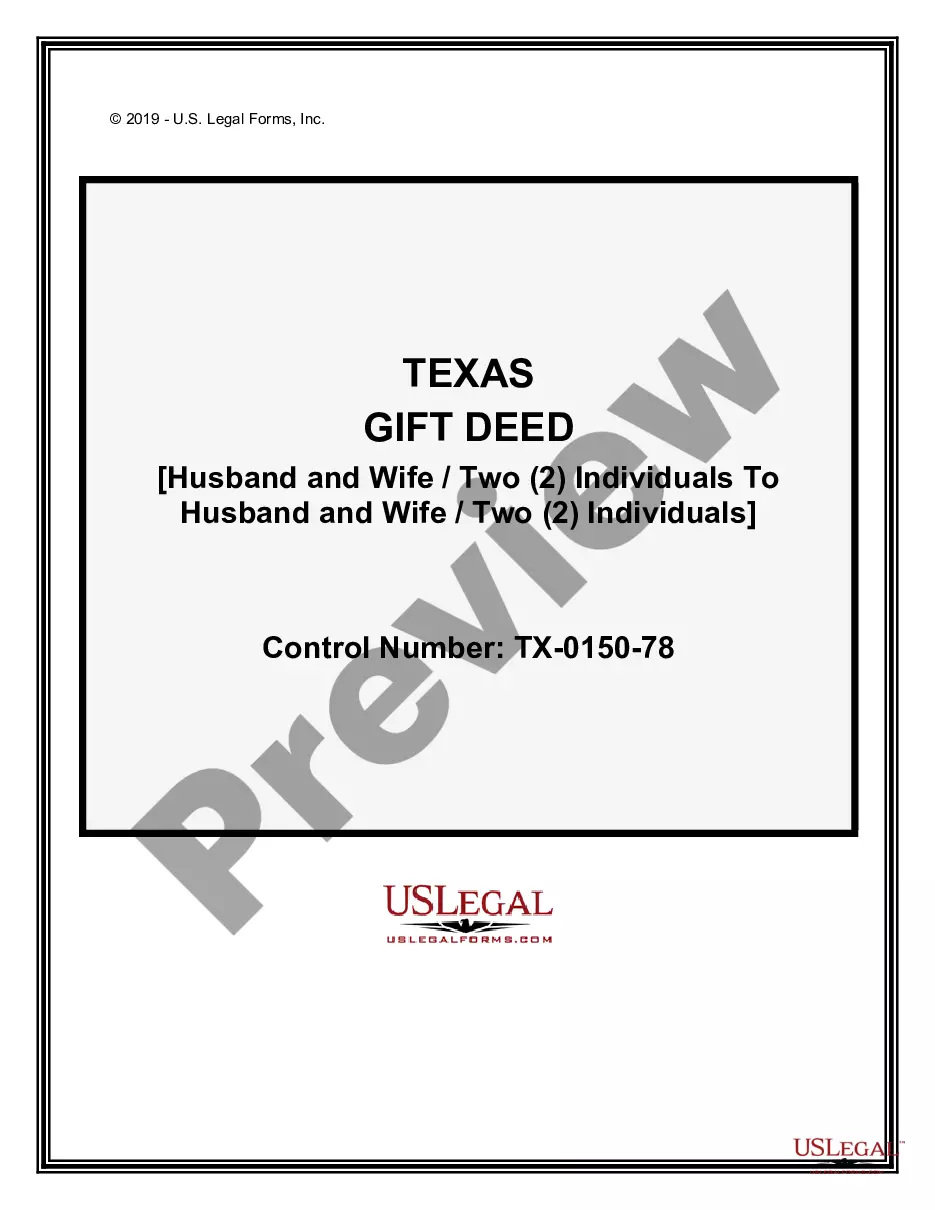 Texas Gift Deeds  Silberman Law Firm, PLLC