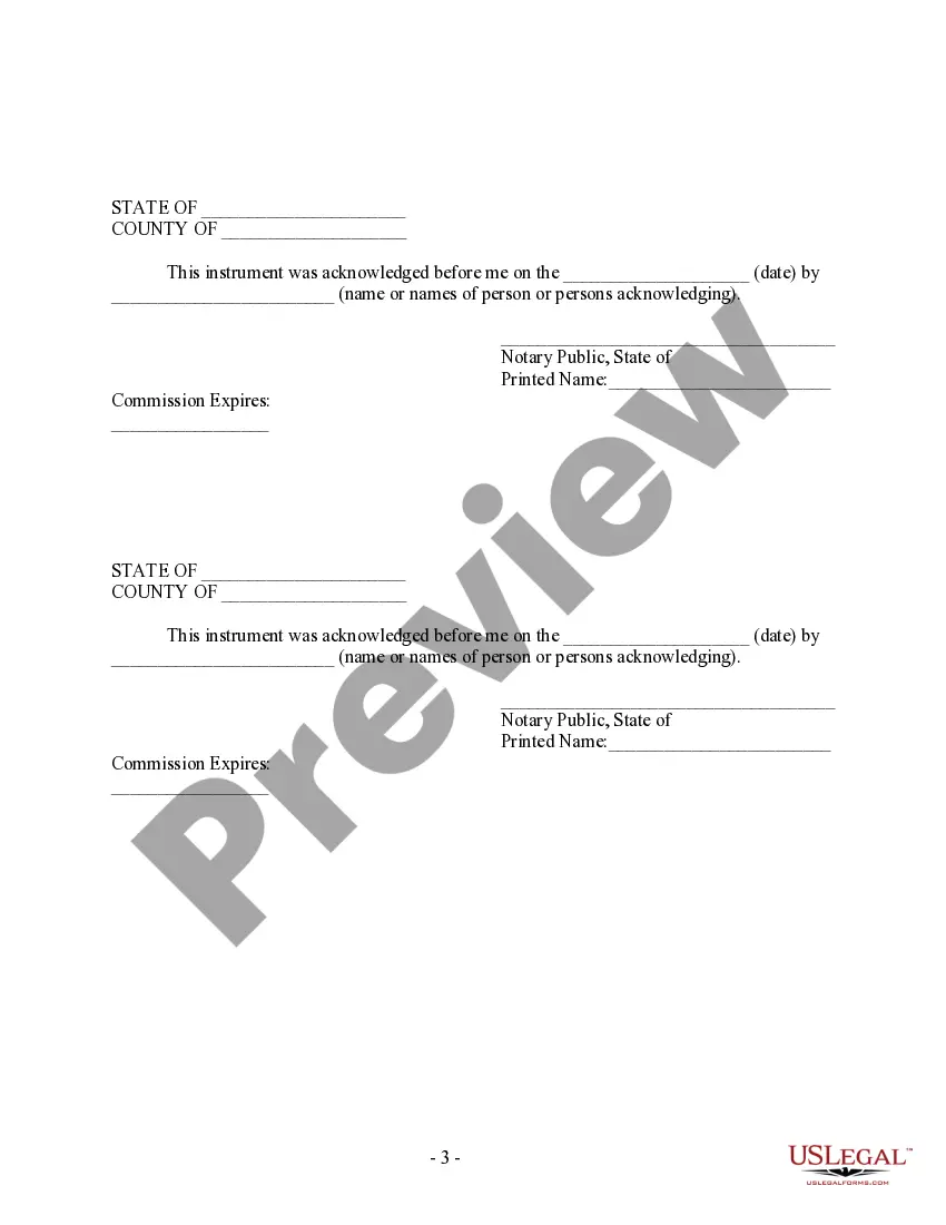 Preview Revocation of Postnuptial Property Agreement