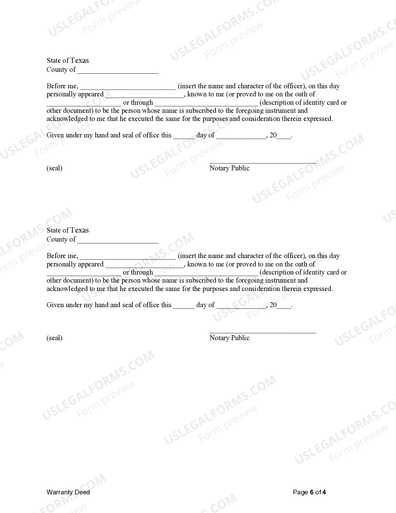 Preview Warranty Deed to Child Reserving a Life Estate in the Parents