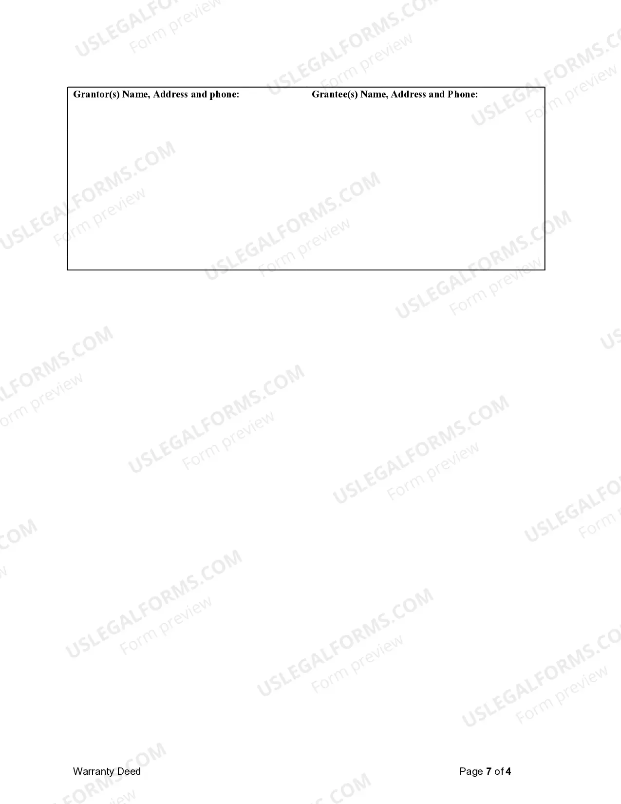 Preview Warranty Deed to Child Reserving a Life Estate in the Parents