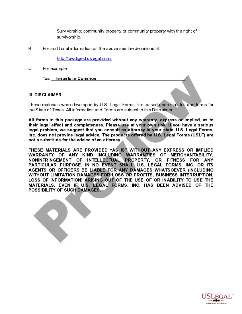 Preview Quitclaim Deed from Two (2) Individuals to Two (2) Individuals