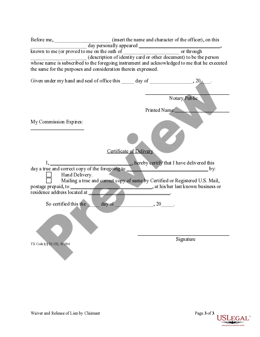 Preview Conditional Waiver and Release of Lien on Final Payment by a corporation or LLC Claimaint