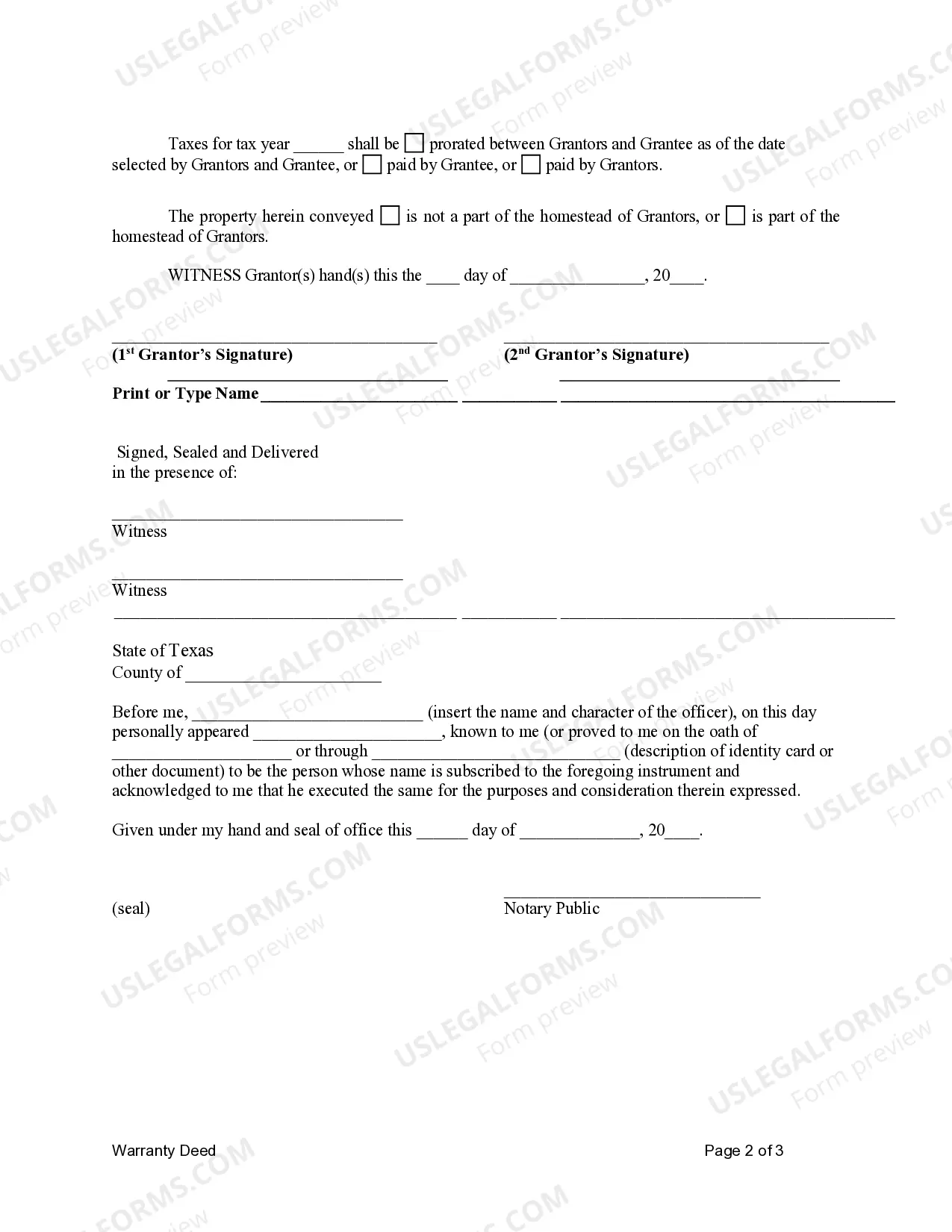 Preview Warranty Deed from Husband and Wife to Corporation