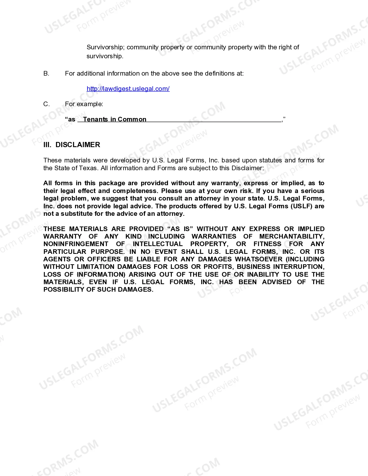 Preview Special Warranty Deed from Two Individuals to Three Individuals
