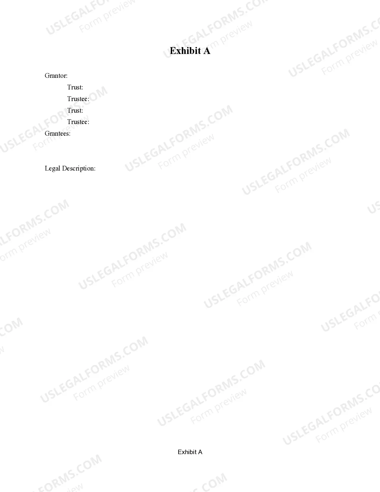 Preview Special Warranty Deed - Trust to Two Individuals as Joint Tenants with Rights of Survivorship