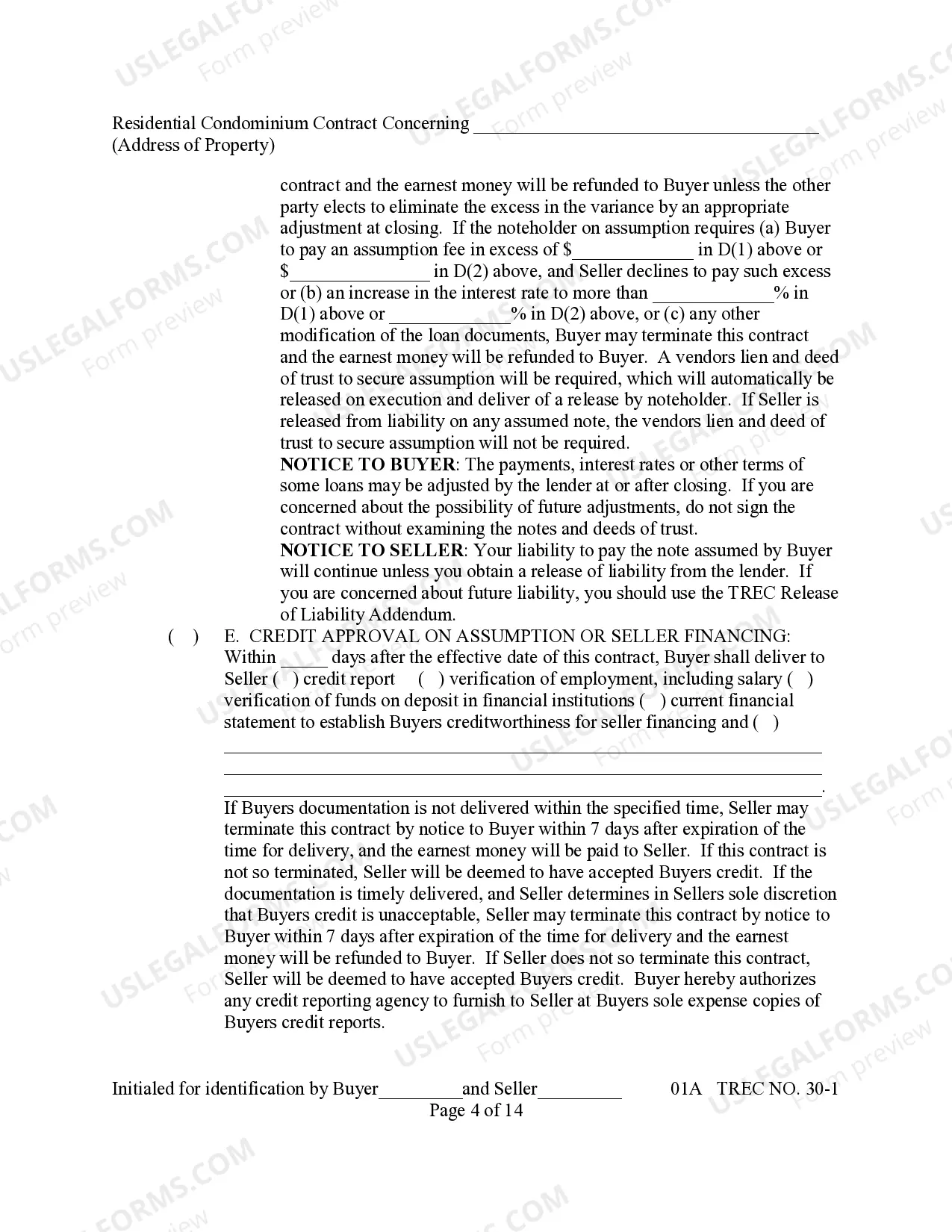 Preview Conventional or Seller Financing