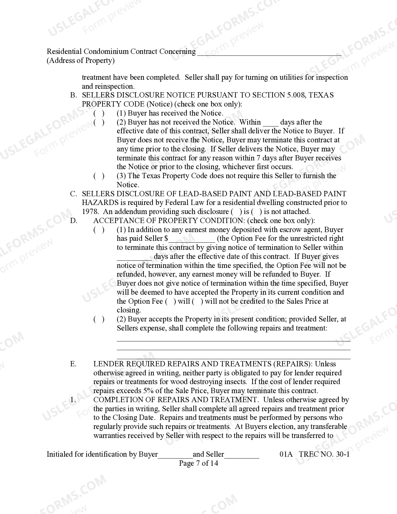 Preview Conventional or Seller Financing