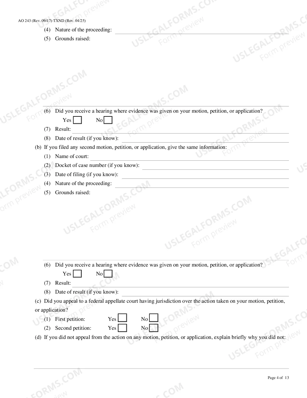 Preview Motion To Vacate, Set Aside, Or Correct Sentence, 28 U.S.C. 2255