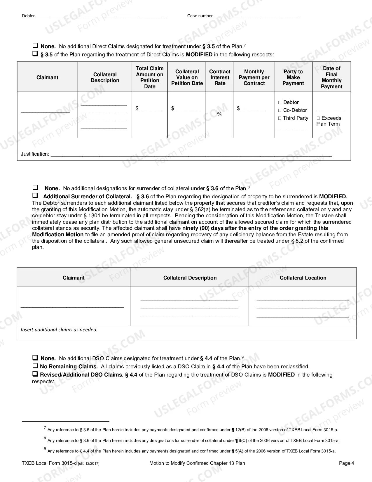 Preview Chapter 13 Motion to Modify Confirmed Chapter 13 Plan