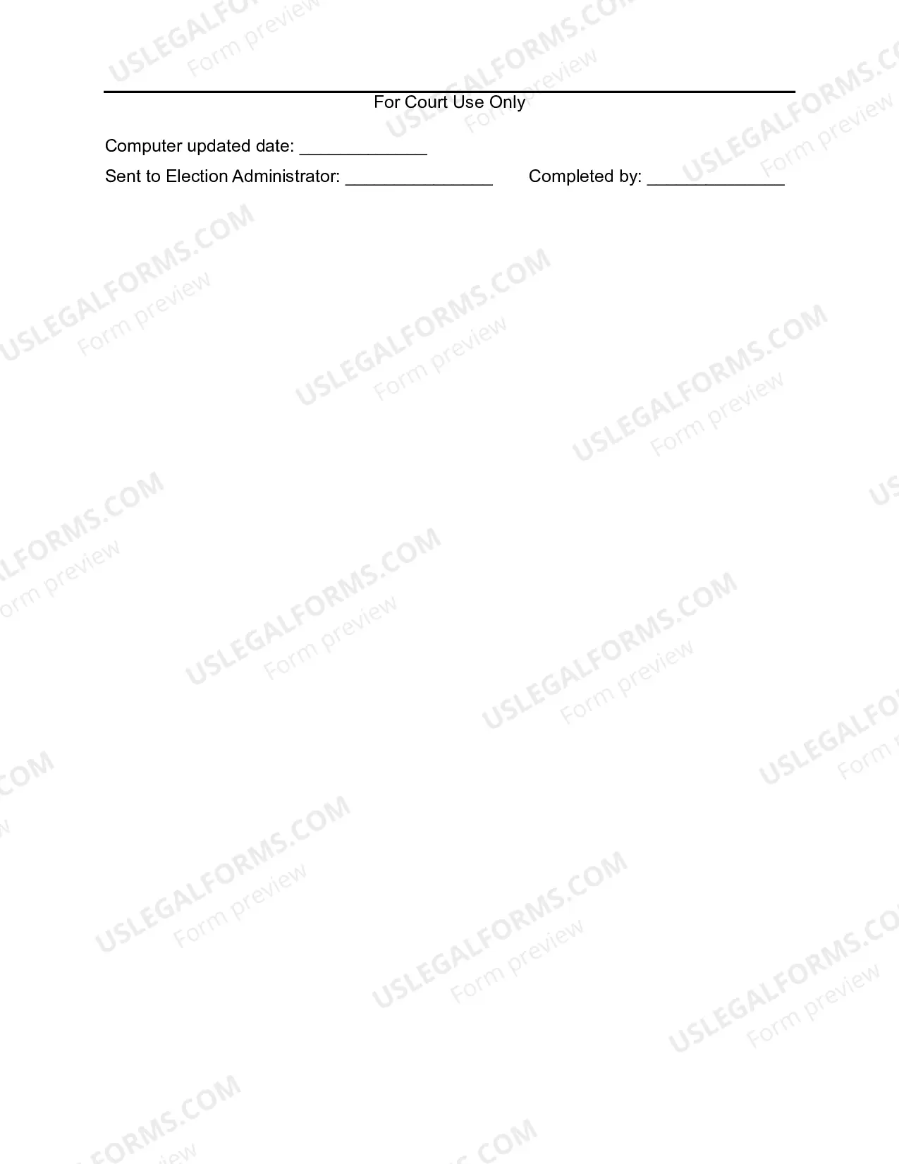 Preview Statement For Permanent Age Exemption (Jury Duty)