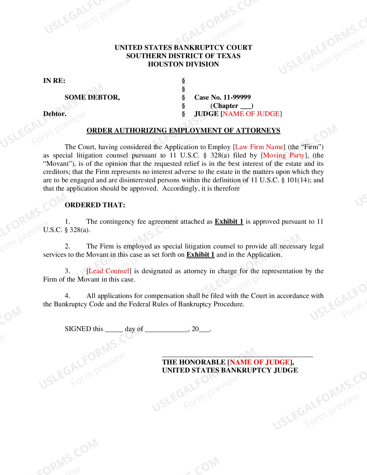 Preview Application to Employ