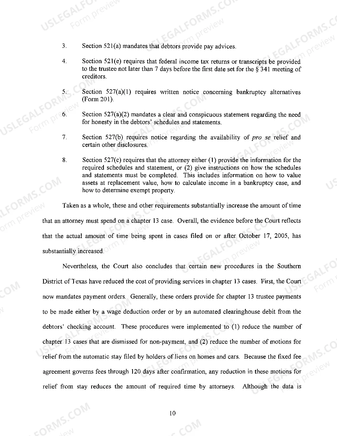 Preview Fee Applications for Debtors' Attorney