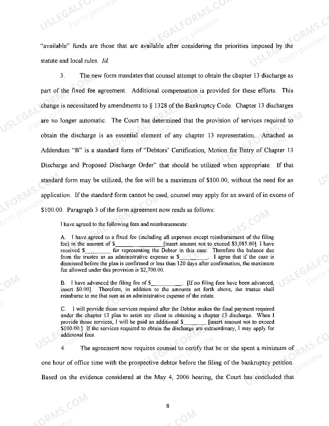 Preview Fee Applications for Debtors' Attorney